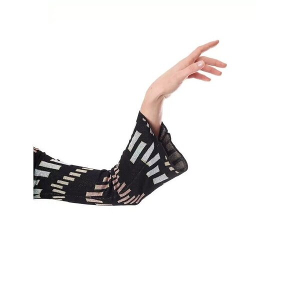BNWT Ted Baker London Knitted Swing Dress With Metallic Cotton Reels - Picture 5 of 14